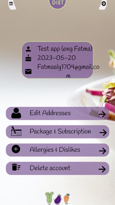 Lets Diet Healthy Food Screenshot