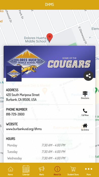 Dolores Huerta Middle School Screenshot