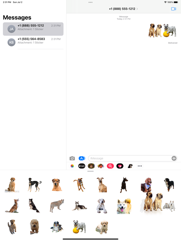 Screenshot #5 pour Chien photo autocollant