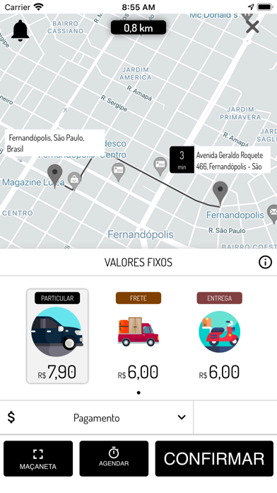 UBR Driver - Cliente Screenshot