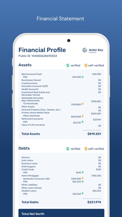 Aster Key: Secure Finance screenshot-5