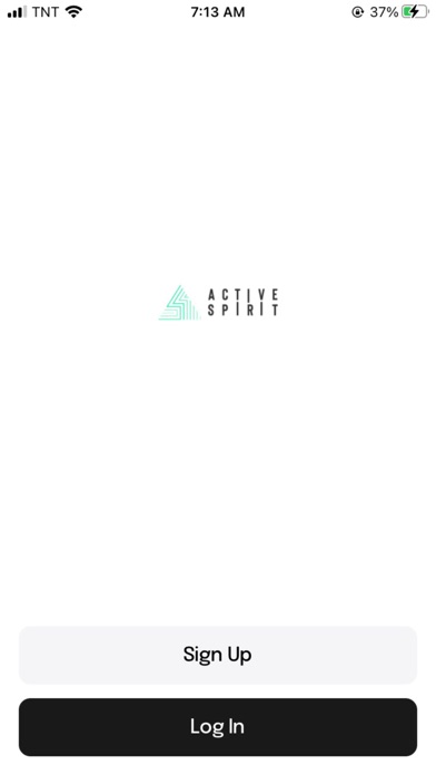 Active Spirit app Screenshot