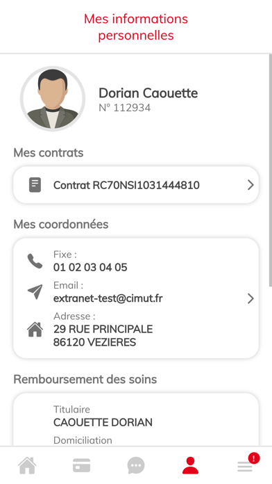 Mon appli MNPEM Screenshot