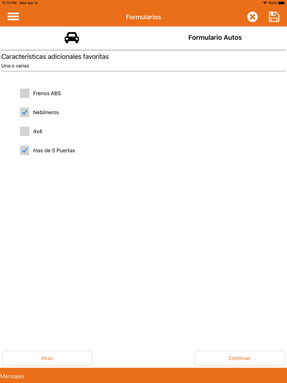 Screenshot #5 pour Twee Formularios