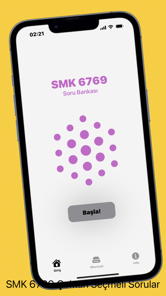 #1. SMK 6769 (iOS) Oleh: Baris Atalay