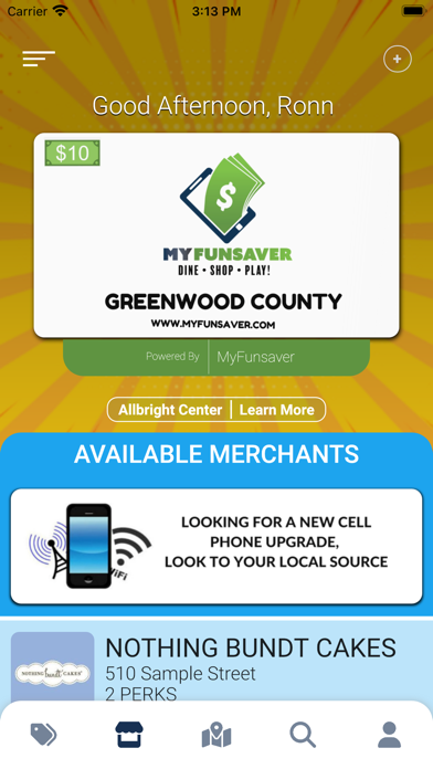 Screenshot 2 of My FunSaver App