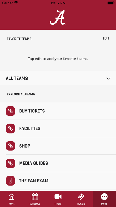 Alabama Crimson Tide Screenshot