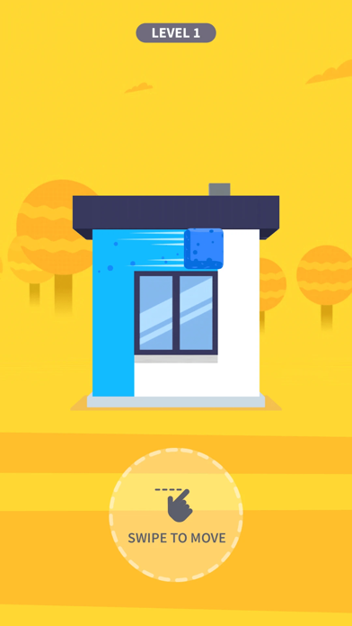 Relaxing House Painting Game Screenshot