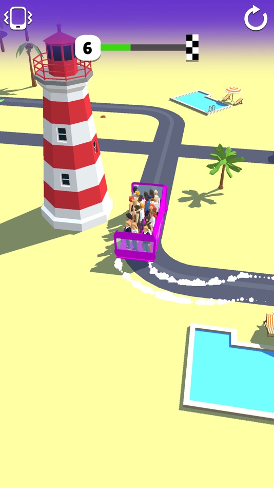 #1. Bus Arrival 3D (iOS) 由: Xiamen Sixcube Information Technology Co., Ltd.