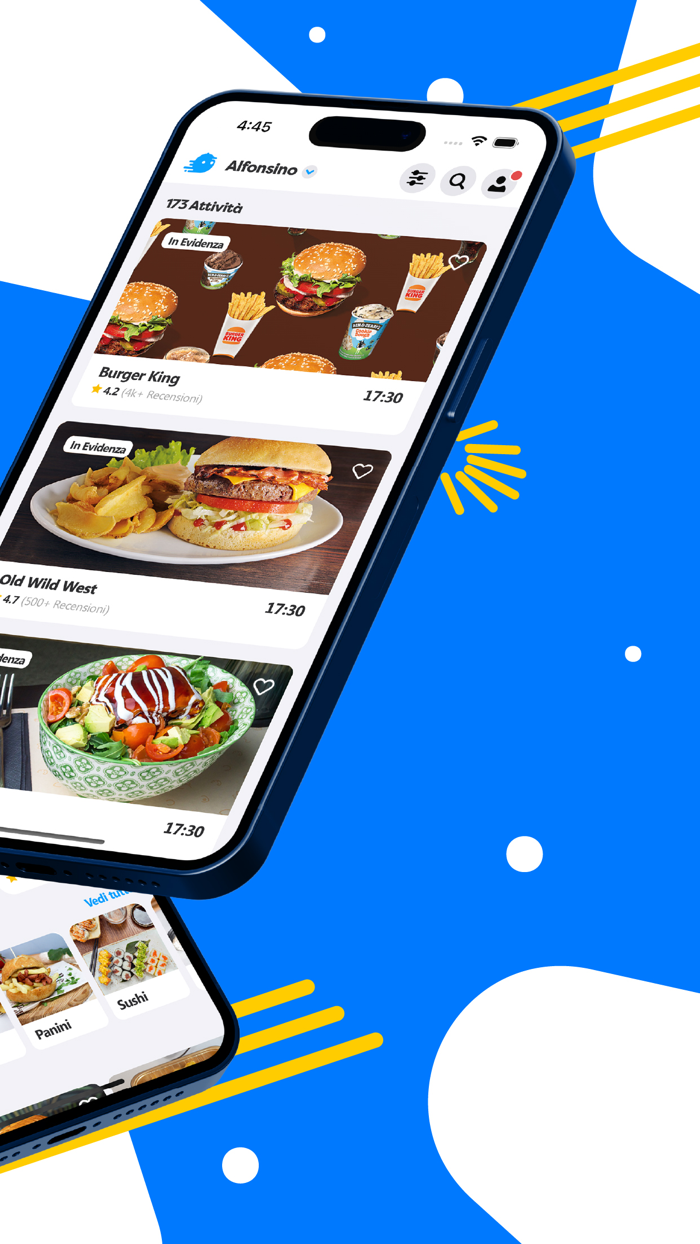 Alfonsino Delivery italiano