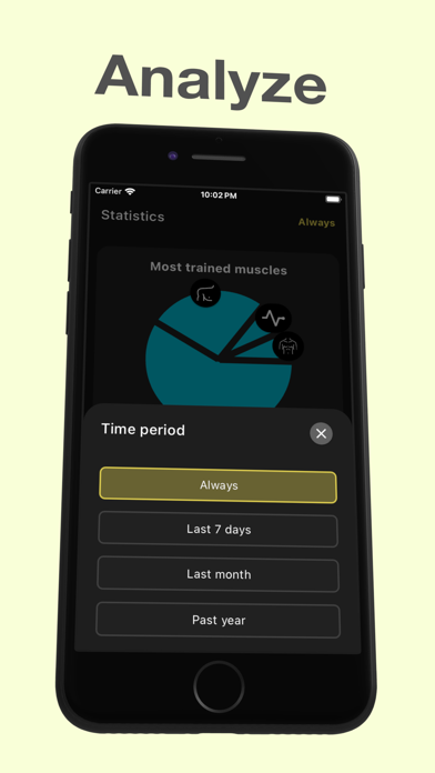 Fitness Journal: track workout Screenshot