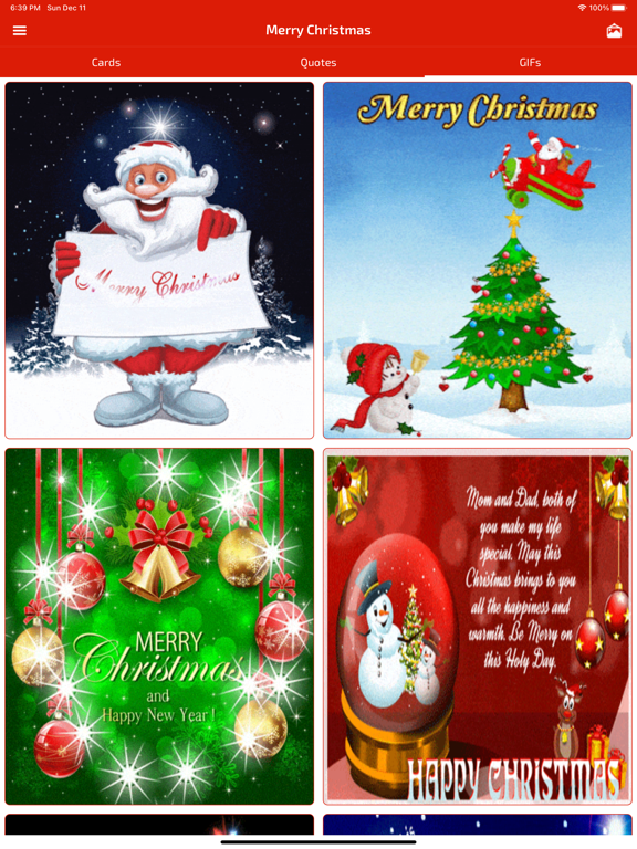 Screenshot #5 pour Christmas Wishes & Cards