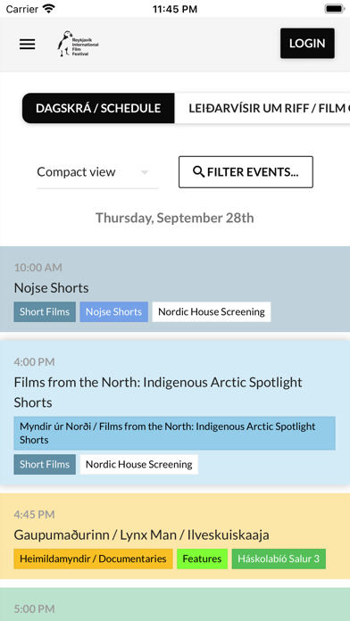 Reykjavík Intl Film Festival Screenshot