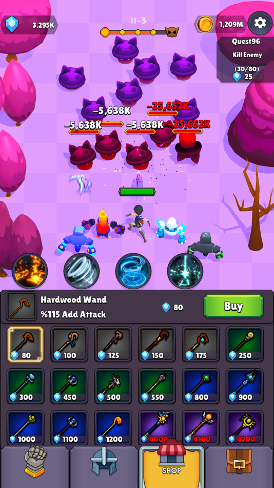 #5. Idle Wizard : Elementarium (iOS) 由: Hakan Sutcu