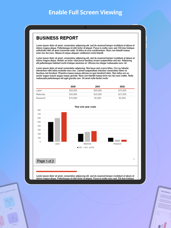 Aspose.Words iPad screenshot 2 - Utilities app