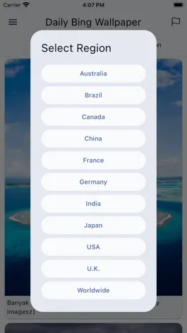 Game screenshot Daily Bing Wallpaper hack