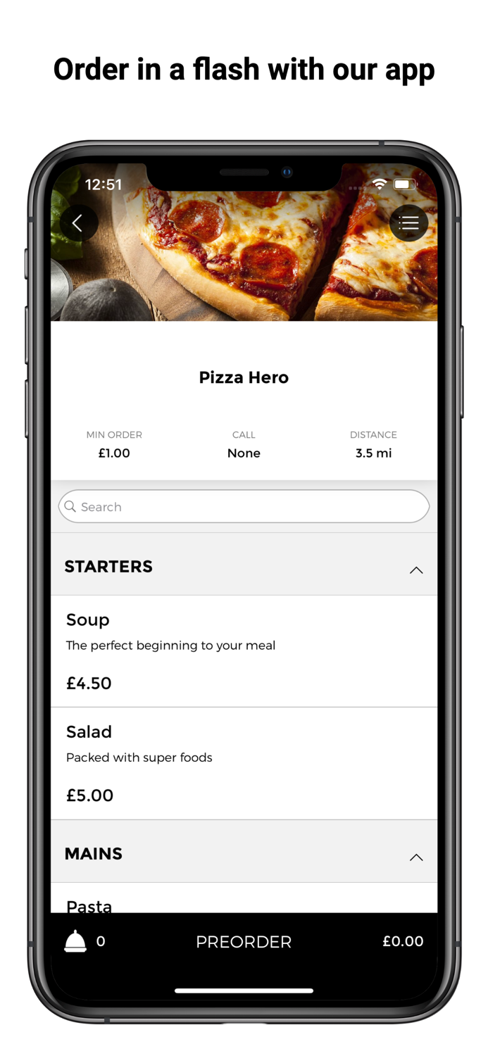 Pizza Hero App