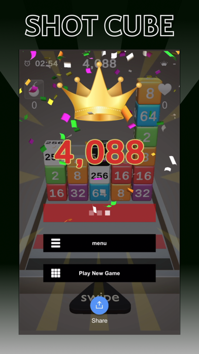 SHOT CUBE :3D Block chain Game Screenshot