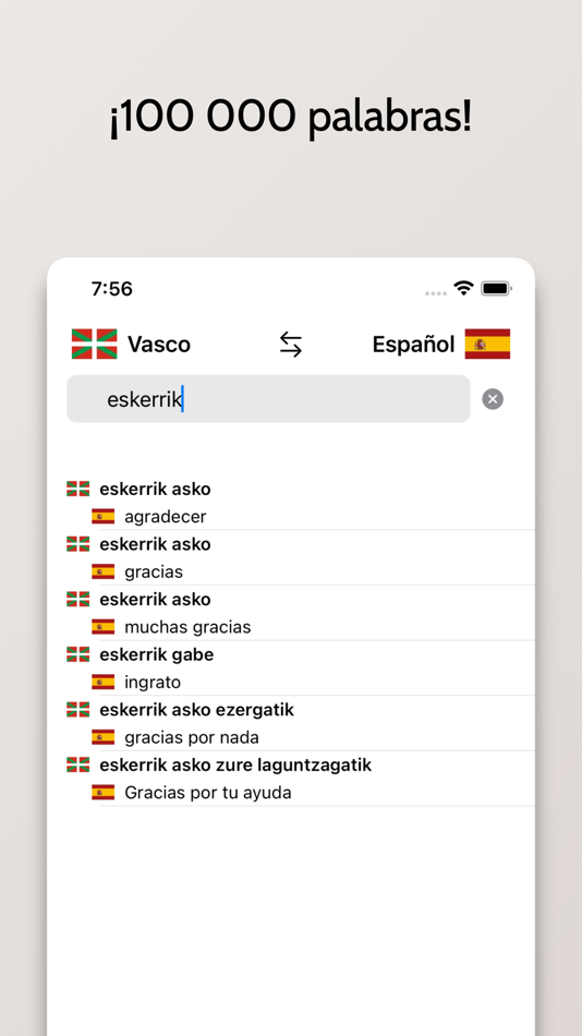 #3. Diccionario Vasco-Español (iOS) Von: FB PUBLISHING LLC