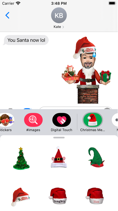 Christmas Memoji Stickers Screenshot