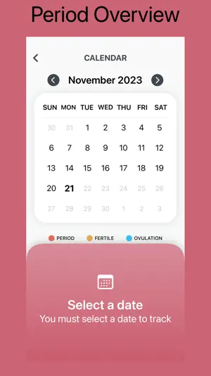 Period & Cycles Tracker screenshot 3