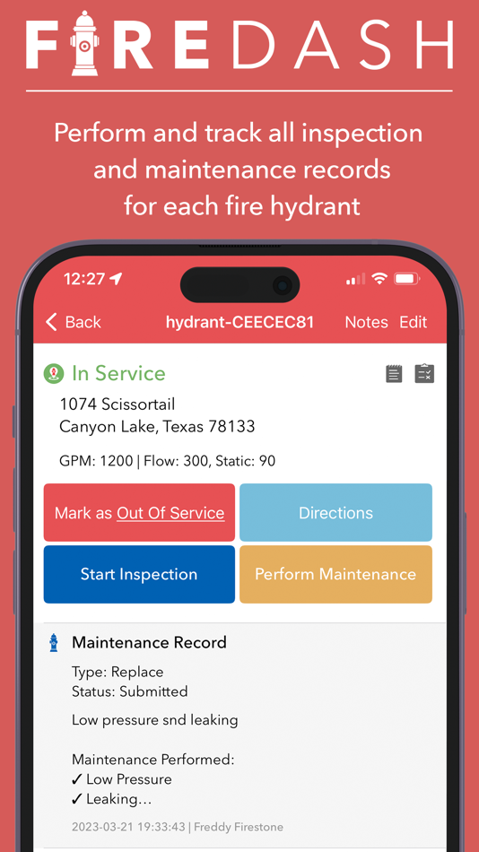 #2. Fire Hydrant Manager (iOS) By: Wrights Creative Services, L.L.C.