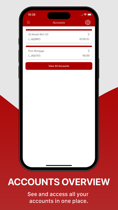 Boonville Federal Savings Bank Screenshot
