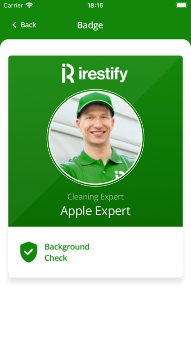 iRestify Experts Screenshot