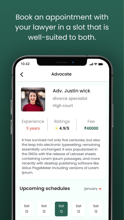 Justitiaa- ODR Platform screenshot-3