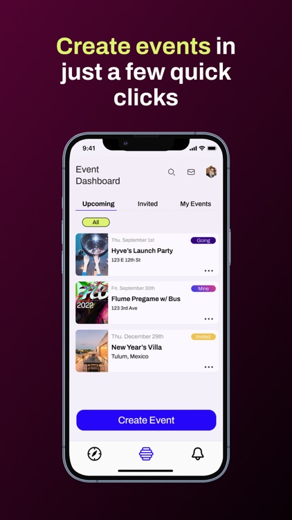 Hyve: Fund Events with Friends