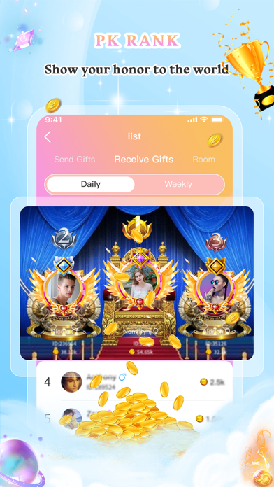 VIGO - Group Voice Chat Room Screenshot