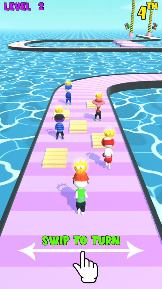#6. Fun Race 3D Game : Bridge Race (iOS) 由: Shahid Iqbal Iqbal