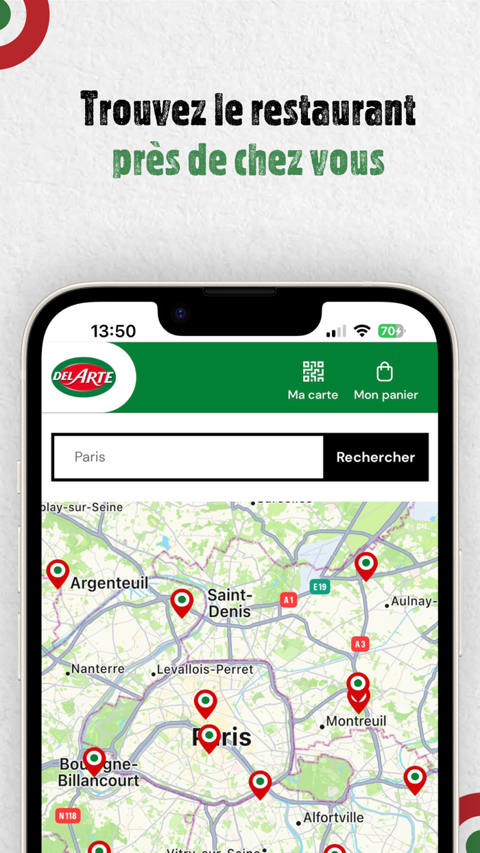 Del Arte – Pizza à emporter