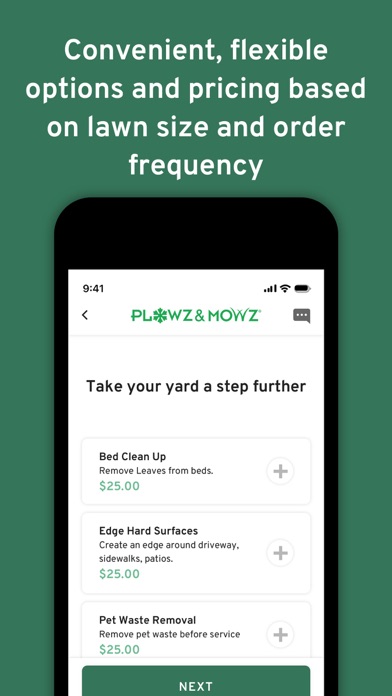 Plowz & Mowz: Landscaping App Screenshot