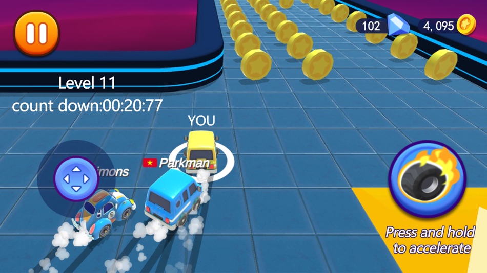 #1. Maze Drag Racing-Maze Sprint (iOS) Podle: 健宇 江