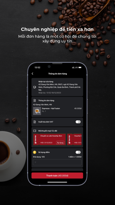 THAIYEN CAFE Screenshot