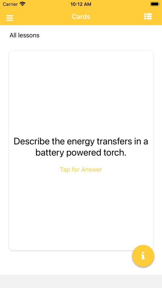 #5. GCSE Physics Flashcards (iOS) Podle: Saman Wijenayake