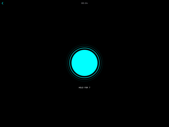 4:7:8 Breathing iPad app afbeelding 4