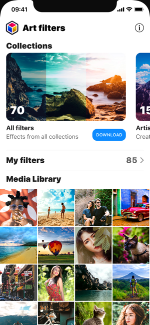 ‎Art filters. Photo editor Screenshot