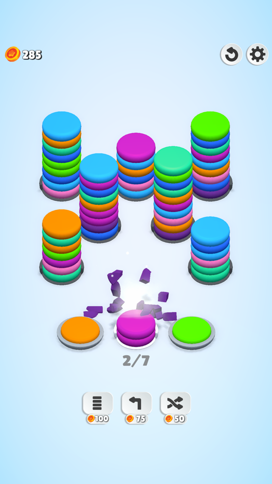 #6. Colorful Stack (iOS) 由: Mehmet Fatih Sahin