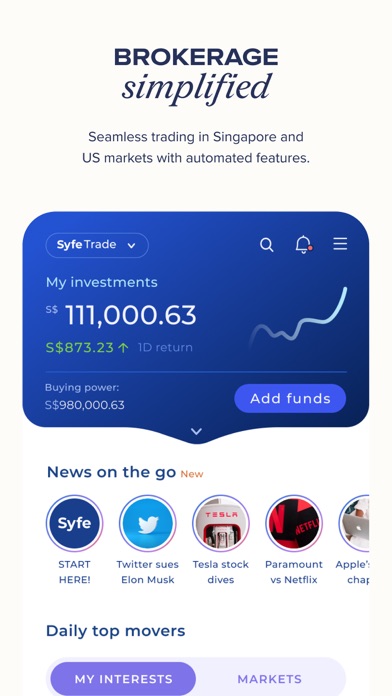 Syfe: Stay Invested Screenshot