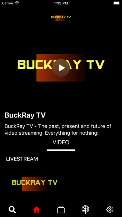BuckRay TV Screenshot