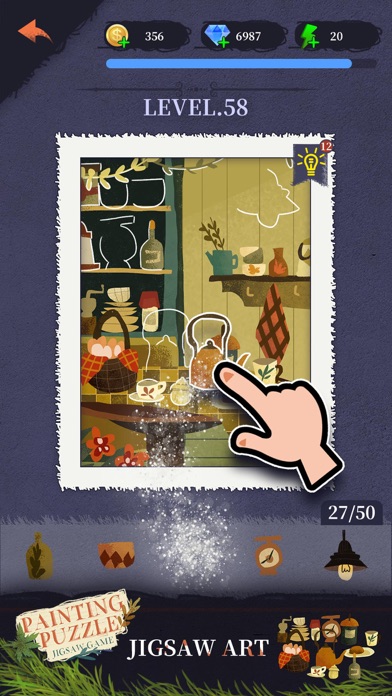 Painting Puzzle : Jigsaw game Screenshot