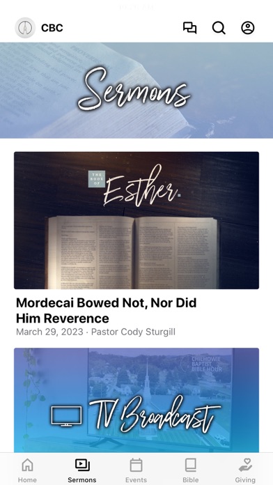 Chilhowie Baptist Church Screenshot