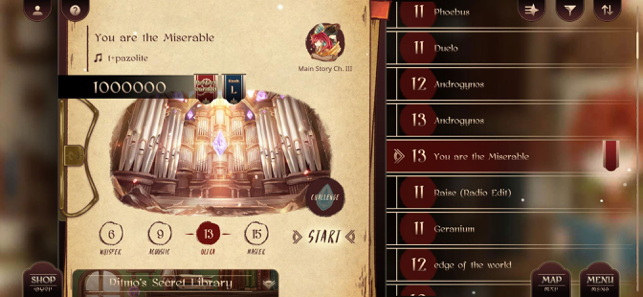 ‎Lanota – Musikspiel mit Geschichte Screenshot