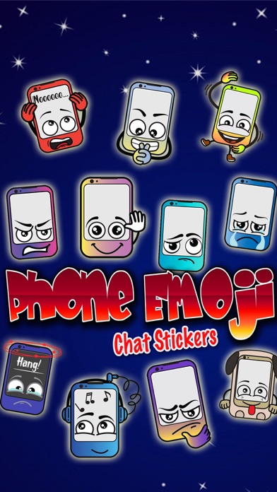 Phone Emoji Chat Stickers Screenshot