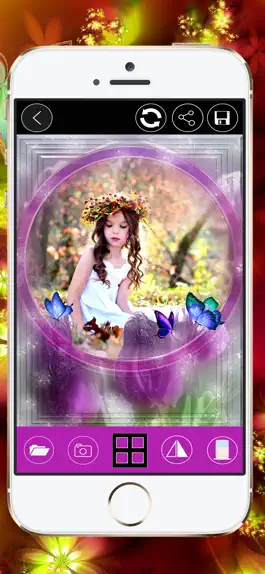 Game screenshot Butterfly Spring Photo Frames mod apk