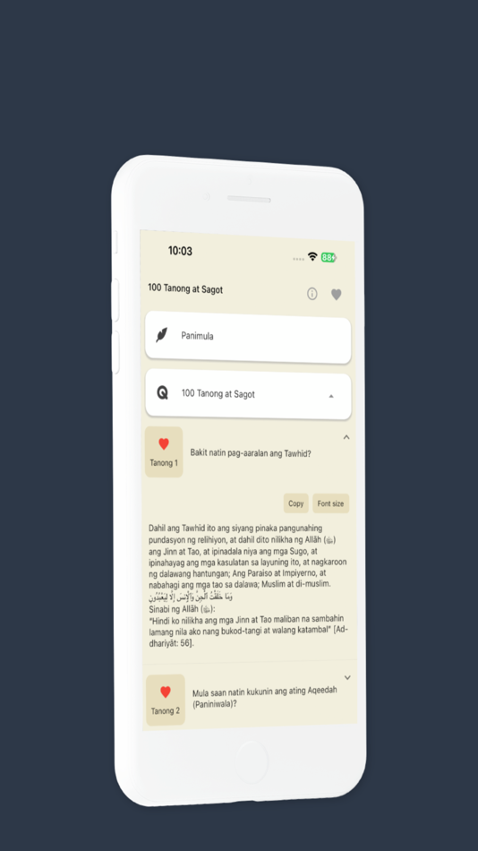 #2. 100 Tanong sa Aqeedah (iOS) 来自: Joenardson Divino