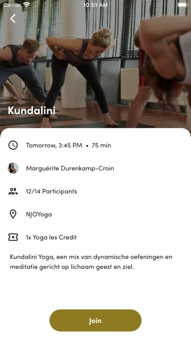NJOYoga yogastudio Spijkenisse Screenshot