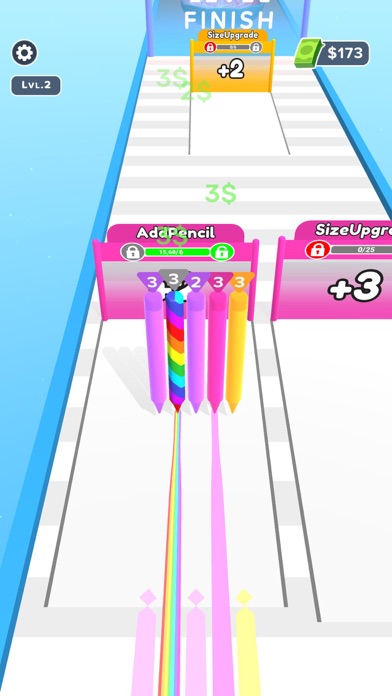 Rainbow Pencils Screenshot